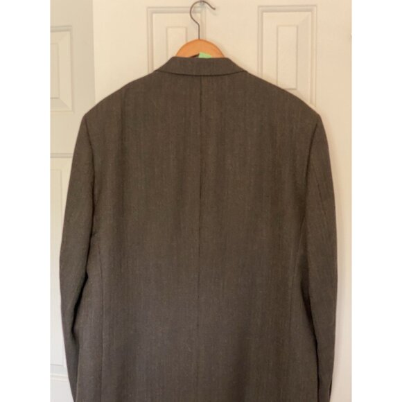 Daniel Cremieux Brown Blazer Men's 46R Single Breasted 2 Button Dillard's Exclu - Picture 6 of 6